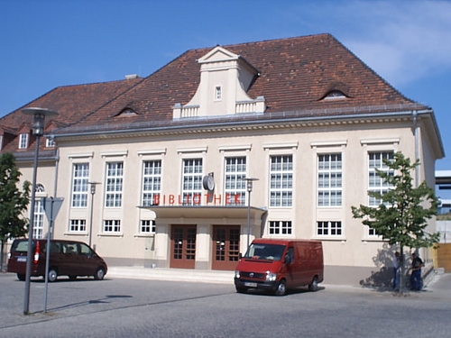 The train station in Luckenwalde