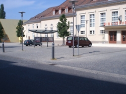 The train station in Luckenwalde