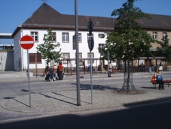 The train station in Luckenwalde