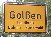 Das Rathaus in Gol�en