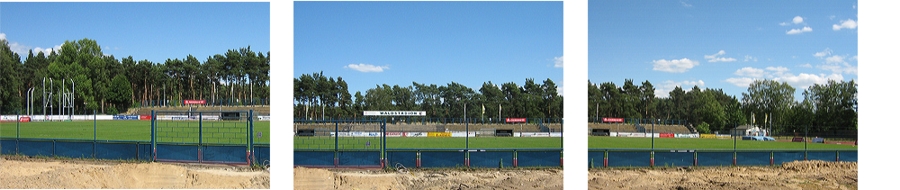 Das Waldstadion in Ludwigsfelde