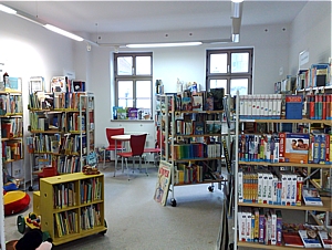 Die Stadtbibliothek in Zossen