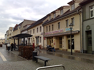 Der Marktplatz in Zossen