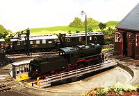 Model Railway Berlin-Stettiner Railway in Gramzow, Uckermark