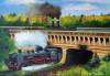 Model Railway Berlin-Stettiner Railway in Gramzow, Uckermark