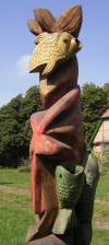 Holzbildhauerin Liane Benthin, G�tschendorf