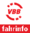 Fahrplan des Verkehrsverbundes Berlin-Brandenburg