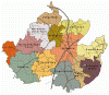 Einwohner und Fl&auml;che der Uckermark