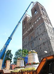 Glocken f�r St. Marien-Kirche in Prenzlau