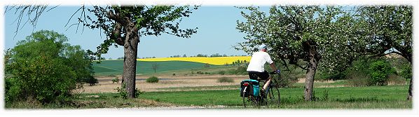 Teilstrecken aus dem Oder-Nei�e-Radweg durch die Uckermark