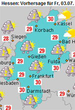 Unwetterwarnungen Main Kinzig Kreis