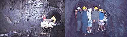 Besucherbergwerk - Schiefergrube Christine