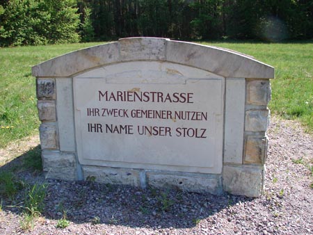 Marienstrassen - Denkmal