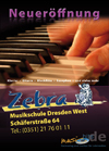 Neuer&ouml;ffnung der Zebra Musikschule Dresden West