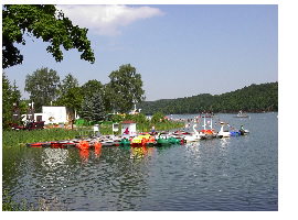 Das Naherholungsgebiet  Koberbachtalsperre