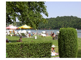 Das Naherholungsgebiet  Koberbachtalsperre