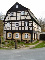 Umgebinde-house / Umgebinde-land Oberlausitz 