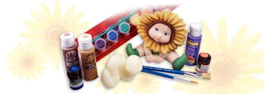 Ceramic painting - The creative hobby 