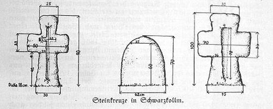 Die Sühnekreuze von Schwarzkollm