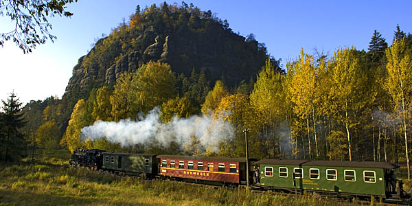 Die Bimmelbahn - mit Volldampf durch�s Gebirge