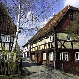 Ferienlandschaft der Umgebindeh�user