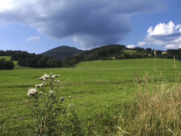 Lausche - h�chster Berg der Oberlausitz