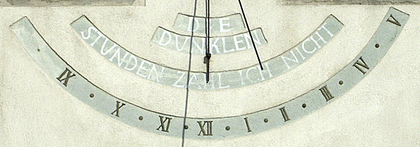 Sonnenuhren in der Oberlausitz