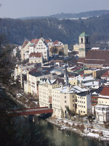 Wasserburg  a. Inn � Schleife mit Flair