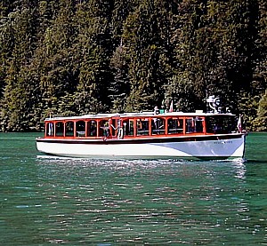 Der K�nigssee im Berchtesgadener Land
