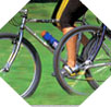 Radfahren und Mountainbiken