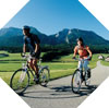 Radfahren und Mountainbiken