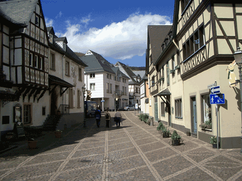 Ahrweiler, the romantic district of Bad Neuenahr-Ahrweiler