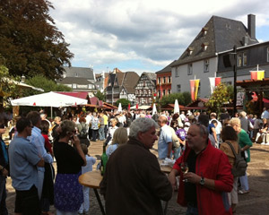 Ahrweiler, the romantic district of Bad Neuenahr-Ahrweiler