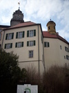 Barockes Residenzschloss mit Waffensammlung
