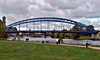 Sternbrücke zum Rotehornpark in Magdeburg