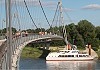 Herrenkrugsteg - Brücke über die Elbe