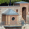 Das neue Pegelhaus an der Strombrücke