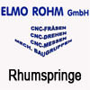 Elmo ROHM GmbH, Rhumspringe, CNC-Bearbeitung