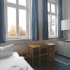 G�stehaus am Schlosspark - Hotel mit Blick auf das G�strower Renaissance Schloss