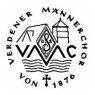Verdener Männerchor v. 1876 e.V., Verden, Verein