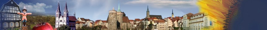 city-map region Bautzen-Kamenz-Hoyerswerda