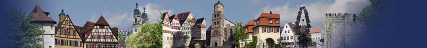city-map Regio Hohenlohekreis & Schwäbisch Hall