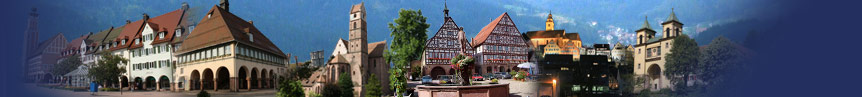 city-map Region Freudenstadt